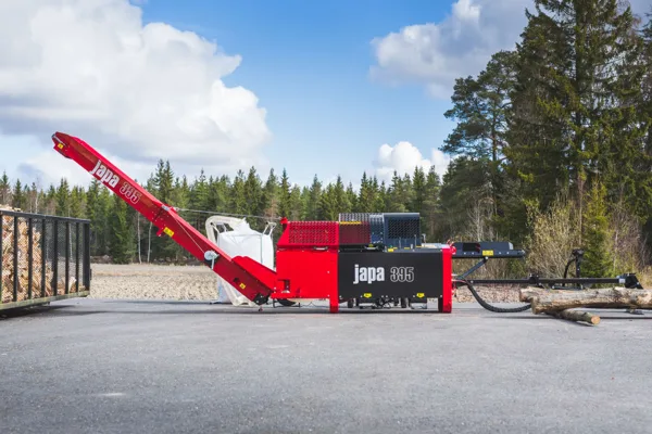 Japa 395 malkas iekārta ar elektromotora piedziņu
